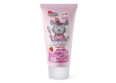 Pink Elephant Chinchilla Nela mit Erdbeergeschmack Zahnpasta für Kinder 50 ml