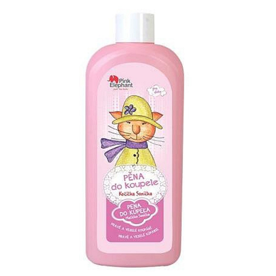 Pink Elephant Kätzchen Sonička Schaumbad mit Panthenol für Kinder 500 ml