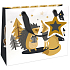 Nekupto Geschenk Papiertüte Luxus 18 x 16 cm Weihnachten WLIS 1784