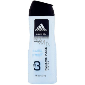 Adidas Dynamic Pulse 3 in 1 Duschgel für Körper und Haare für Männer 400 ml