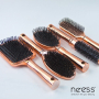 Donegal Neess Rose Gold Haarbürste quadratische dünne Nadel