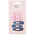 Richstar Accessories Glitzer-Haarklammern 5 cm 6 Stück