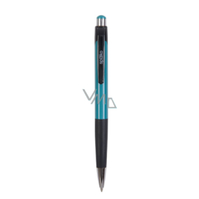 Spoko Kugelschreiber, blaue Mine, grün 0,5 mm