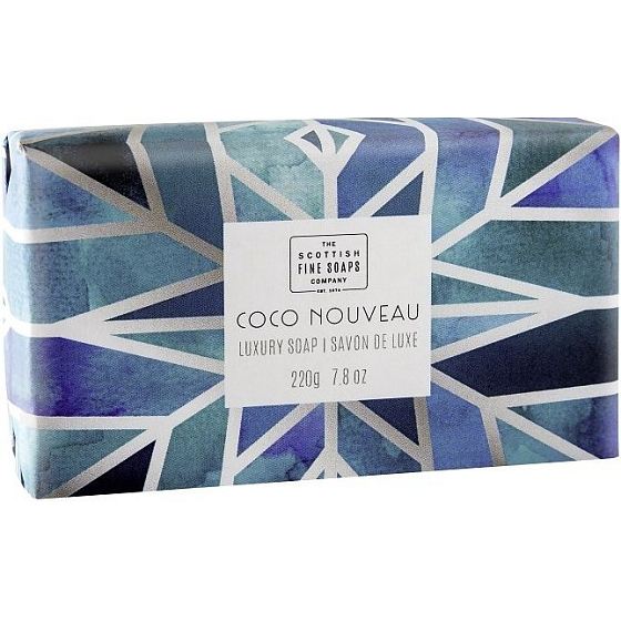 Scottish Fine Soaps Coconut dreimal fein gemahlene Toilettenseife 220 g