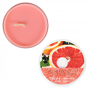 Heart & Home Frische Duftkerze aus Grapefruit und Soja mit schwarzen Johannisbeeren in einer Schüssel Brenndauer bis zu 12 Stunden 38 g