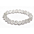 Crystal Pucked Armband elastisch Naturstein, Perle 8 mm / 16-17 cm, Stein Steine