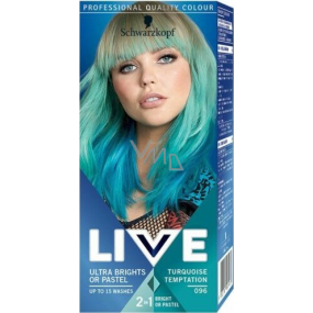 Schwarzkopf Live Ultra Brights oder Pastell 2in1 Haarfarbe 096 Turquoise Temptation Schwarzkopf Live Ultra Brights oder Pastell 2in1 Haarfarbe 096 Turquoise Temptation