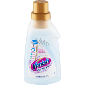 Vanish Oxi Action White Gel zum Bleichen und Entfernen von Flecken 500 ml