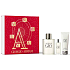 Giorgio Armani Acqua di Gio pour Homme Eau de Toilette 100 ml + Duschgel 75 ml + Eau de Toilette 15 ml Miniatur, Geschenkset für Männer