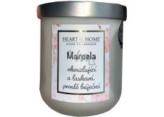 Heart & Home Frische Leinen Soja-Duftkerze mit dem Namen Marcela 110 g