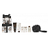 Grace Cole Rose & Geranium Körpercreme 50 ml + Hand- und Nagelcreme 50 ml + Duschgel 50 ml + Badeperlen 80 g + Badeschwamm, Kosmetikset für Frauen