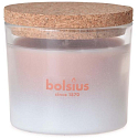 Bolsius True Joy Oriental Softness Duftkerze im Glas mit Korkdeckel 80 x 75 mm, Brenndauer 21 Stunden