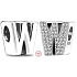 Charme Sterling Silber 925 Alphabet Buchstabe W, Perle für Armband