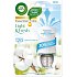 Air Wick Essential Oils Cotton & Crisp Air - Frische Baumwolle Elektrische Lufterfrischer Set 19 ml