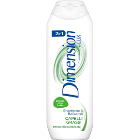 Dimension by LUX 2in1 Shampoo und Conditioner für fettiges Haar, 250 ml