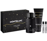 Montblanc Explorer Extreme parfém 100 ml + sprchový gel 100 ml + 2 x cestovní sprej 7,5 ml, dárková sada pro muže