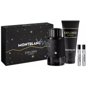 Montblanc Explorer Extreme parfém 100 ml + sprchový gel 100 ml + 2 x cestovní sprej 7,5 ml, dárková sada pro muže
