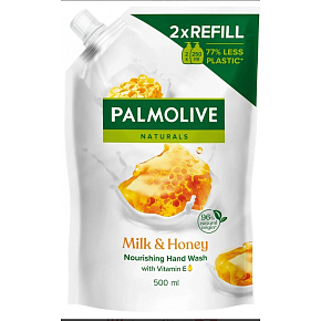 Palmolive Naturals Milk & Honey Nachfüllung flüssige Seife 500 ml