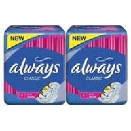 Always Classic Maxi Intimeinsätze 2 x 9 Stück