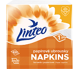 Linteo Papierhandtücher 1-lagig 30 x 30 cm, 100 Stk.