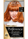 L'oreal Paris Préférence Haarfarbe, intensives Kupfer 7.4