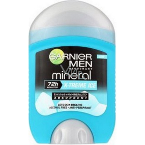 Garnier Mineral Men X-Treme Eis Antitranspirant Deodorant Stick für Männer 40 ml