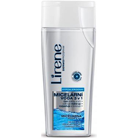 Lirene 3in1 Mizellenwasser für Gesicht und Augen 200 ml