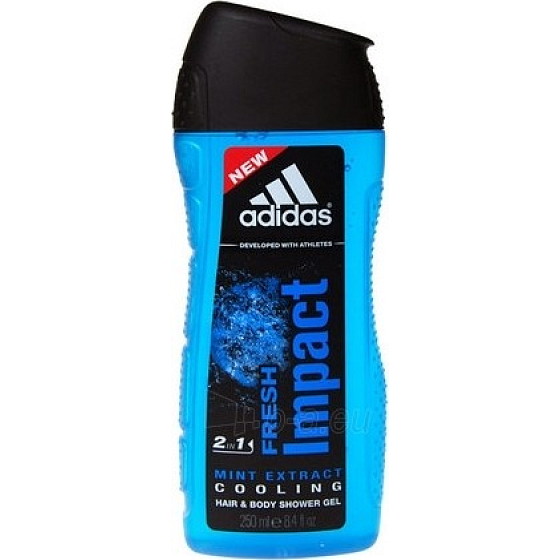Adidas Fresh Impact 2in1 Duschgel für Körper und Haare für Männer 250 ml