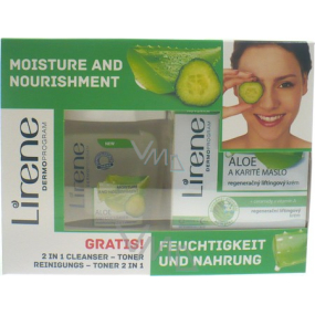Lirene Aloe Shea Buttercreme 50 ml + Tonic 125 ml, Kosmetikset Lirene Aloe Shea Buttercreme 50 ml + Tonic 125 ml, Kosmetikset