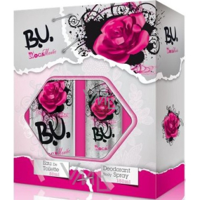 BU Rockmantic Eau de Toilette 50 ml + Deodorant Spray 150 ml, Geschenkset für Frauen