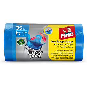 Fino pytle na odpad zavazovací 35 l, 30 ks Fino pytle na odpad zavazovací 35 l, 30 ks