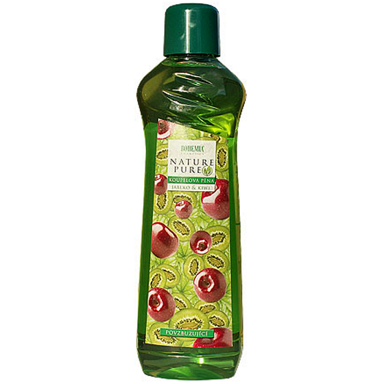 Böhmen Geschenke Apfel und Kiwi beruhigender Badeschaum 1 Liter