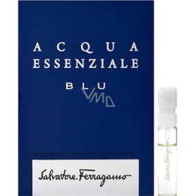 Salvatore Ferragamo Acqua Essenziale Blu Eau de Toilette 1,5 ml mit Spray, Fläschchen
