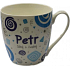 Nekupto Twister Becher namens Peter blau 0,4 Liter