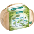 Palmolive Naturals Olivenmilch Badeschaum 500 ml + Duschgel 250 ml + Long & Shine Shampoo 350 ml + Flüssigseife 300 ml + Kosmetiktasche, Kosmetikset