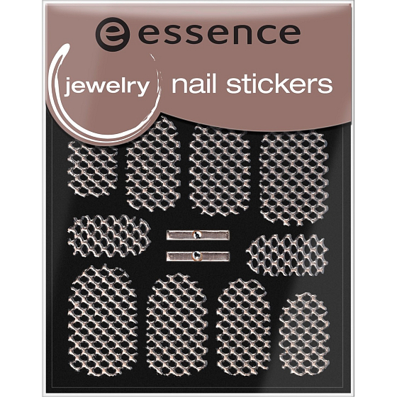 Essence Nail Art Nagelaufkleber 16 Schmuck 1 Blatt
