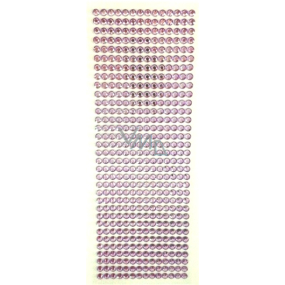 Albi Selbstklebende Steine lila 5 mm 462 Stück