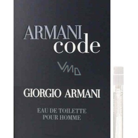 Giorgio Armani Code Men Eau de Toilette 1,2 ml mit Spray, Fläschchen