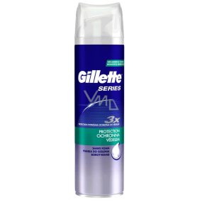 Gillette Series Protection Rasierschutzschaum für Männer 250 ml