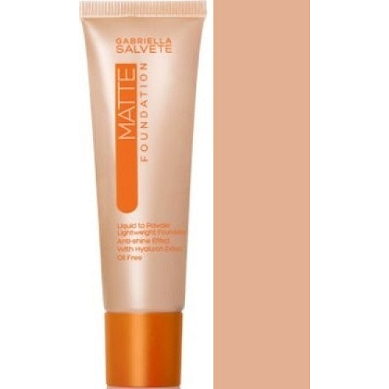 Make-up der Gabriella Salvete Matte Foundation 102 Beige 30 ml