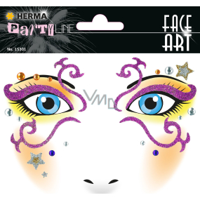 Herma Face Art Dekor Gesicht Tattoo 15301
