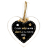 Nekupto Pets Holzschild Was ich am meisten an meinem Zuhause liebe 12 x 12 cm
