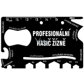 Albi Multi-Tool für Brieftasche Professioneller Durstlöscher 8,5 cm x 5,3 cm x 0,2 cm