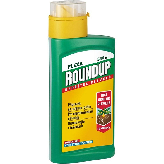 Roundup Flexa tötet Unkraut einschließlich Wurzeln 540 ml
