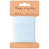 Papierbast hellblau Breite 2 cm, 10 m