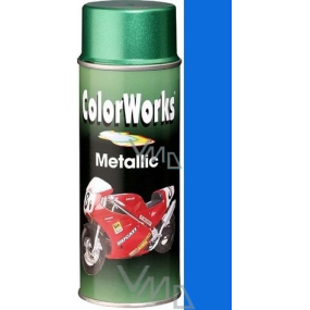 Farbe Works Metallic 918581 blau metallic Acryllack 400 ml