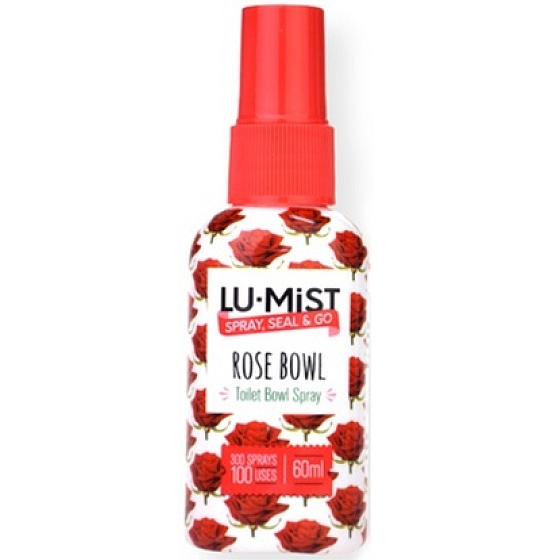 Lu-Mist Rose Bowl Spray auf Toilettenschüssel Erfrischer, Sprayer 100 verwenden 60 ml