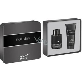 Montblanc Explorer Eau de Parfum für Männer 60 ml + After Shave Balm 100 ml + Dose, Geschenkset