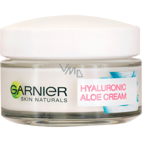Garnier Skin Naturals Hyaluronische Aloe-Creme Pflegende Hautcreme für empfindliche und trockene Haut 50 ml