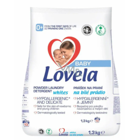 Lovela Baby White Leinen Hypoallergenes, sanftes Waschpulver 13 Dosen von 1,3 kg